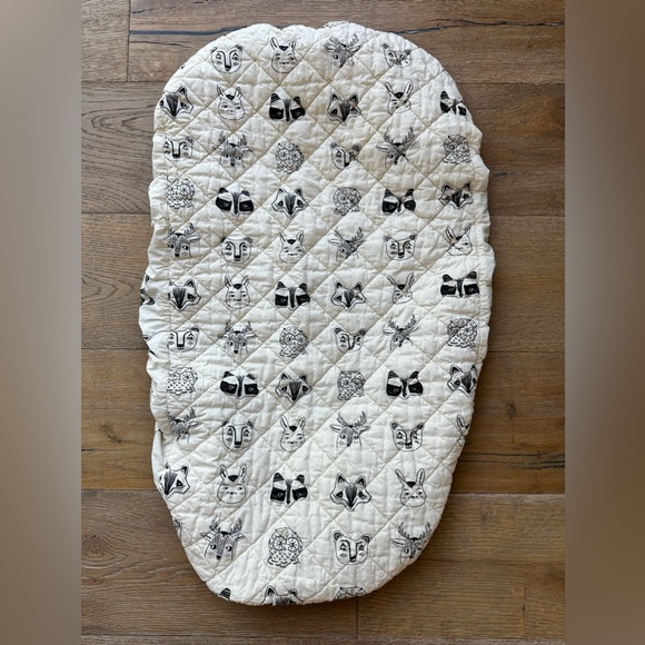 Lot of 2 Organic Cotton Crate & Kids Crib Fitted Sheets & 1 Changing Pad Cover - Picture 6 of 8